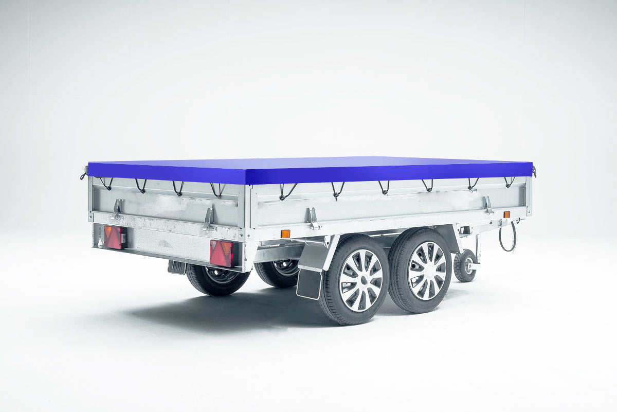 Kippmuldenanhänger POWER BOX ECO mit Flachplane