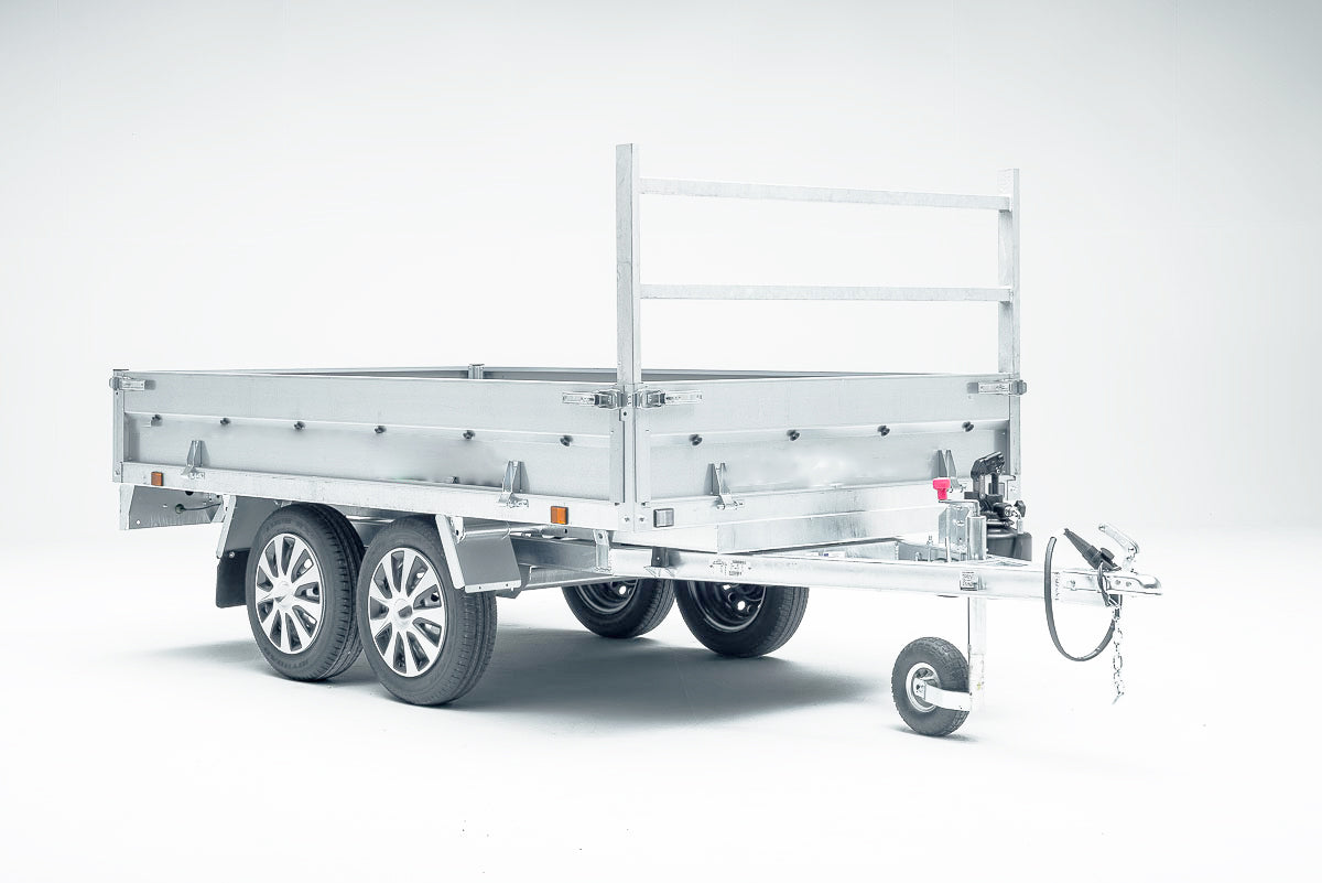 Kippmuldenanhänger POWER BOX ECO mit Achsträger